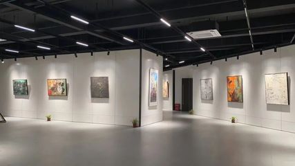 山海春融 2024深圳（寶安）復(fù)合材料繪畫作品迎春展啟幕，共繪藝術(shù)創(chuàng)新新篇章